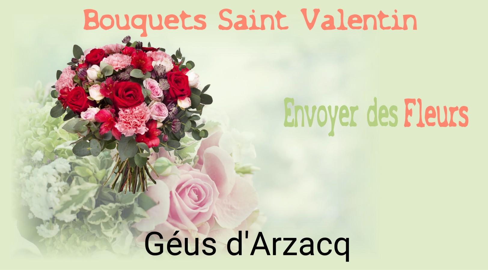 Roses de Saint-Valentin livrées à Géus-d'Arzacq